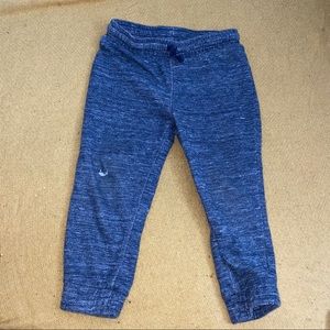 Distressed comfortable sweatpants bottoms